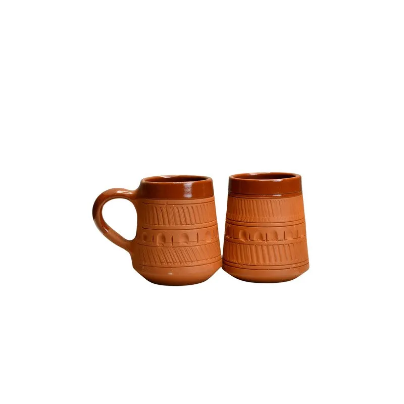 Hearthside Terracotta Coffee Mug (440 mL Each) - Set Of Two media 3