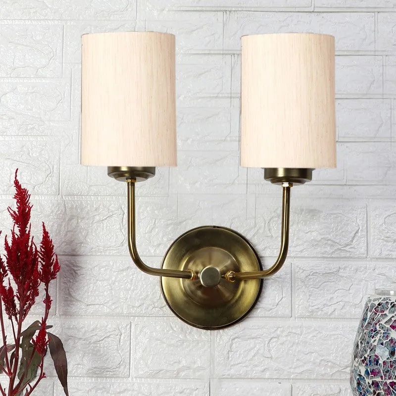Lumoire Duo Metal Wall Lamp - Beige media 3