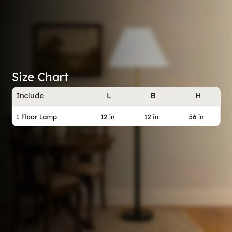 Boho Weave Wooden Floor Lamp media 9