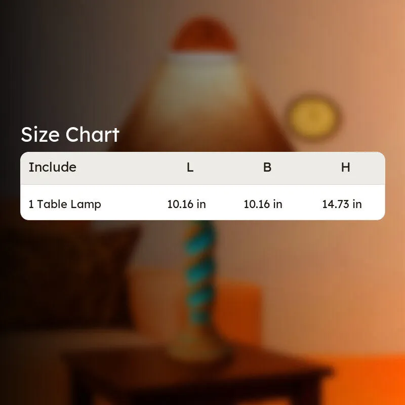 Elara Ziora Wooden Table Lamp - Grey media 10