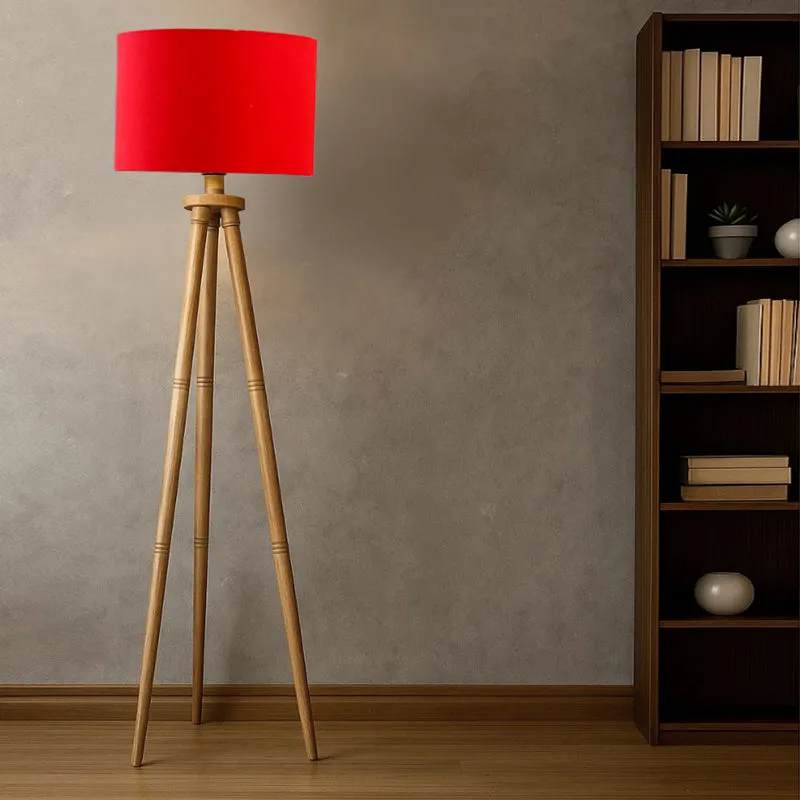 Cotin I Tripod Floor Lamp - Red media 2