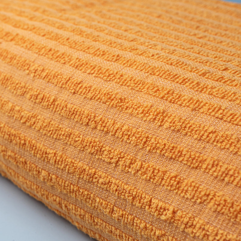 Micro Cotton LuxeDry Striped Bath Towel - Orange image 3