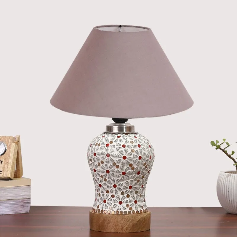Wevon Wooden Table Lamp - Multicolor media 4