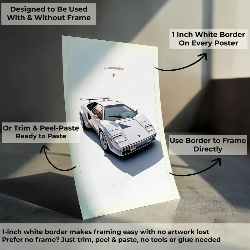 Lamborghini Dreamscape Wall Poster media 8