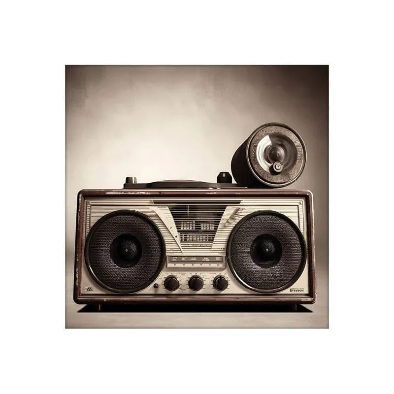 Vintage Symphony Canvas Wall Art media 4