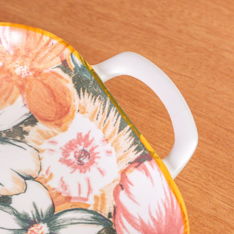 Blush Flora Porcelain Platter - Set Of Two media 4