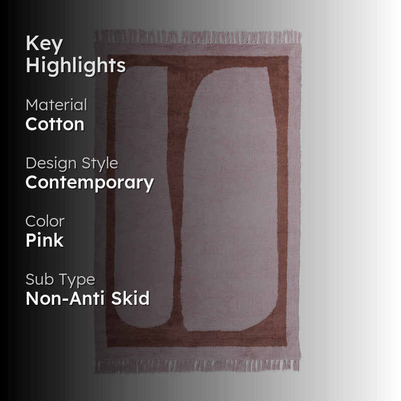 Aari Handwoven Cotton Rug media 2