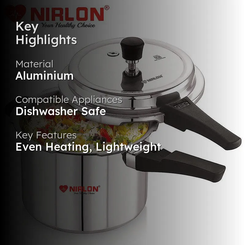 Nirlon Pressure Cooker - 7000 mL/ 12 Inches media 2