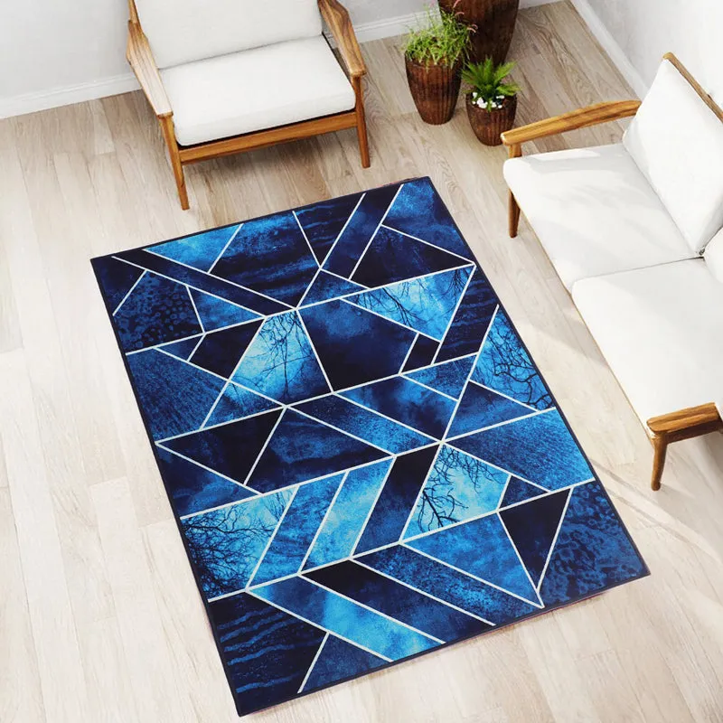 Bleu Dreams Anti-Skid Carpet media 3