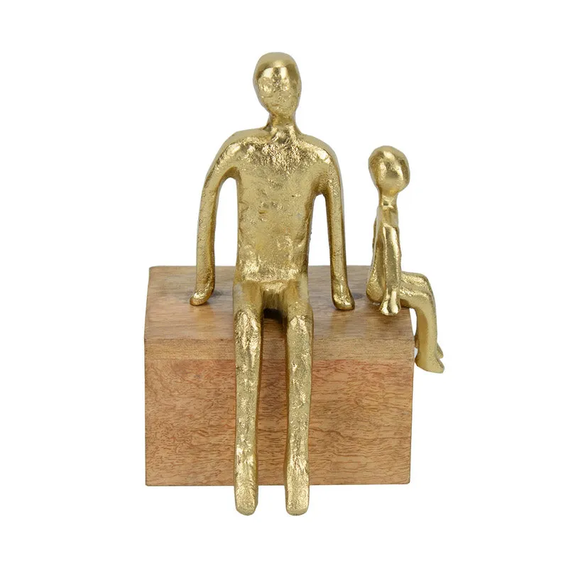 Sibling Time Showpiece - Gold media 3