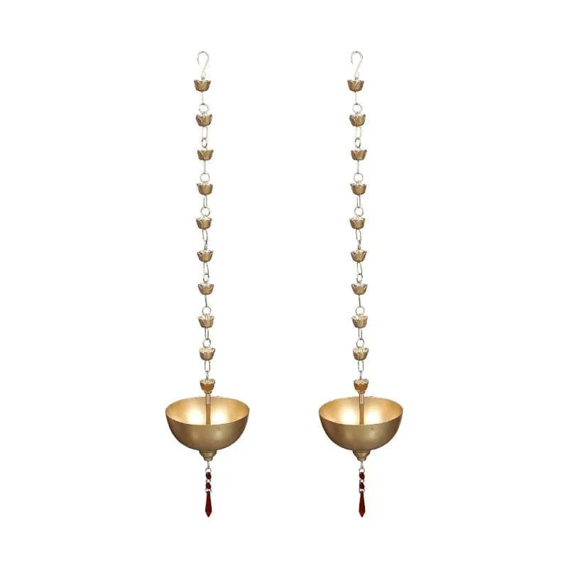 Pradni Hanging Urli - Set Of Two media 3
