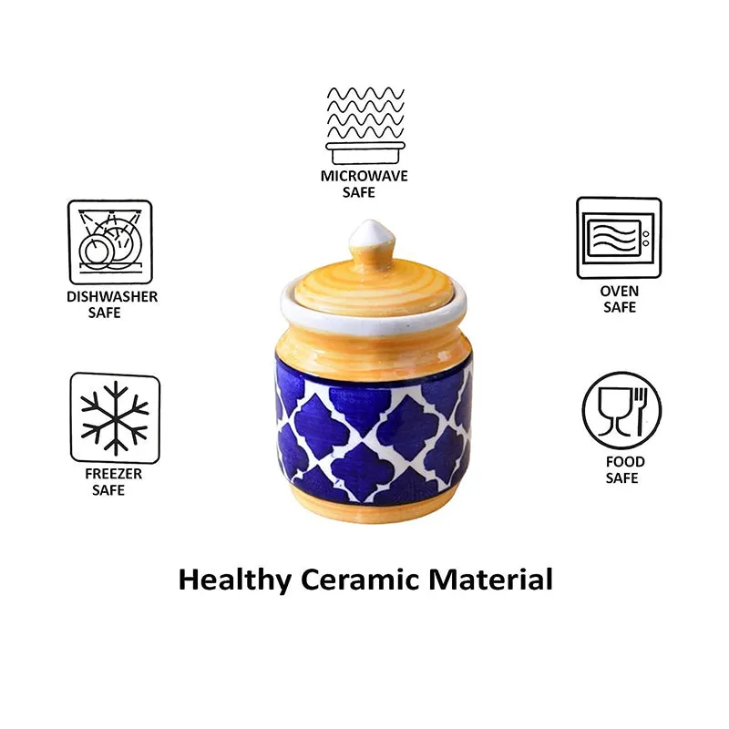 Mediterra Ceramic Jar (200 mL) - Set Of Two media 4
