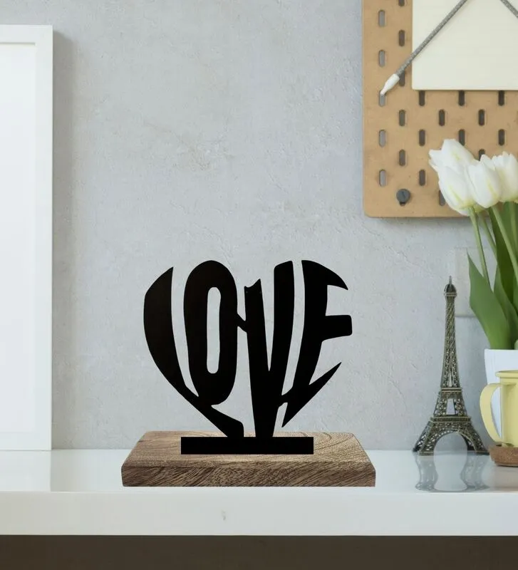 Boundless Love Typography Showpiece - Set Of Two media 4