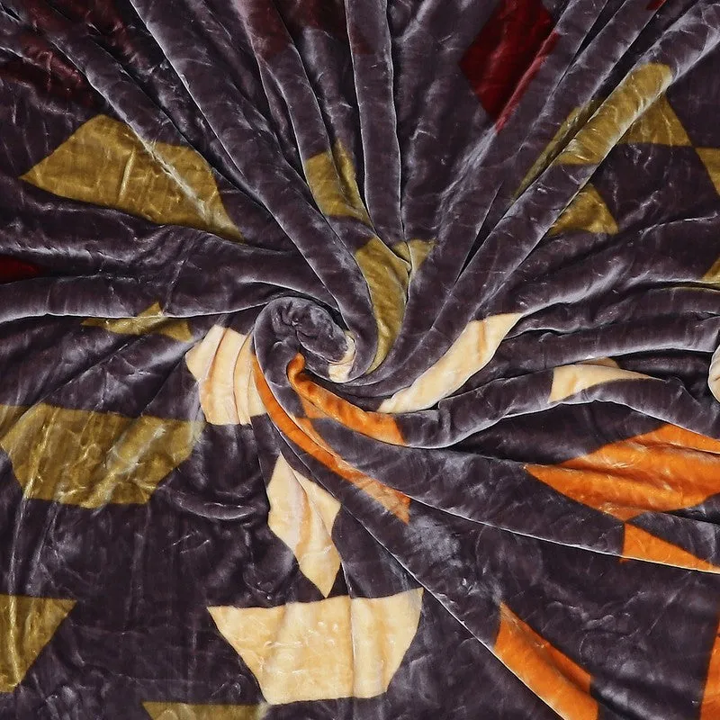 Monte Carlo Autumn Mosaic Blanket - 900 GSM media 7