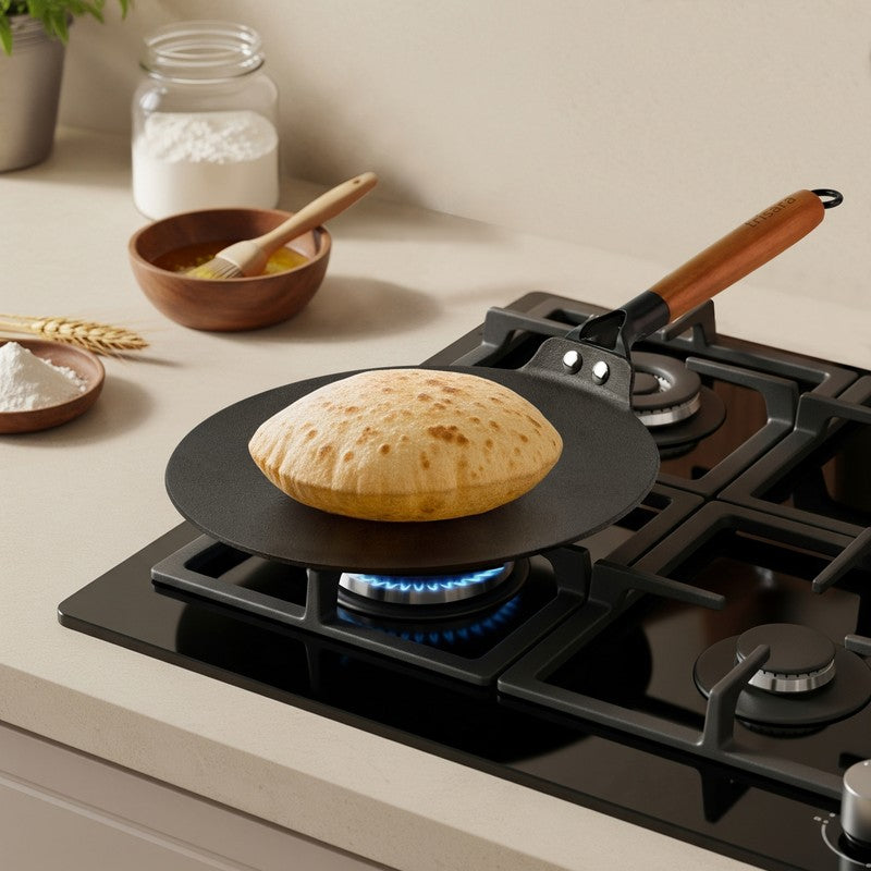 Embassy Griddlepro Matte Finish Cast Iron Roti Tawa media 5