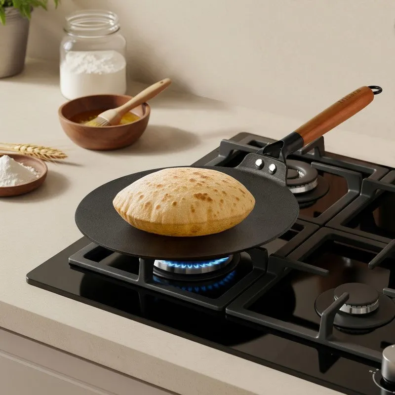 Embassy Griddlepro Matte Finish Cast Iron Roti Tawa media 5