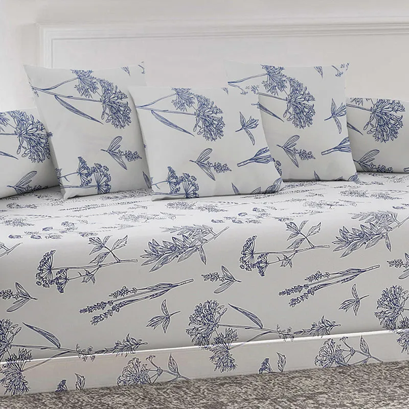 Snowbuds Diwan Set - Six Piece Set media 3