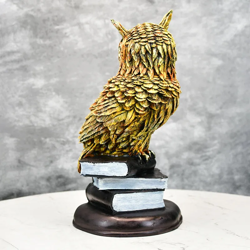 The Wise Owl Resin Showpiece media 5