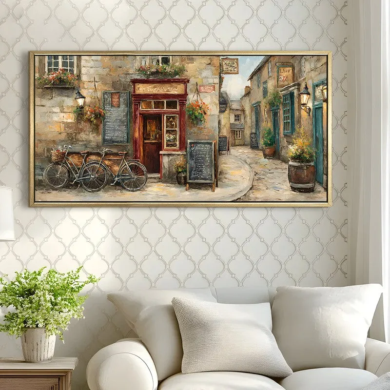 Timeless Europe Street Lane House Wall Art media 3