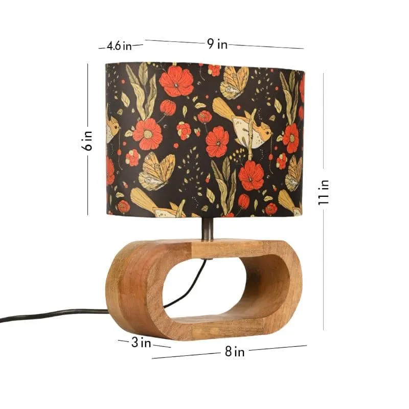 Gardenia Mirza Fabric Table Lamp - Multicolor media 5