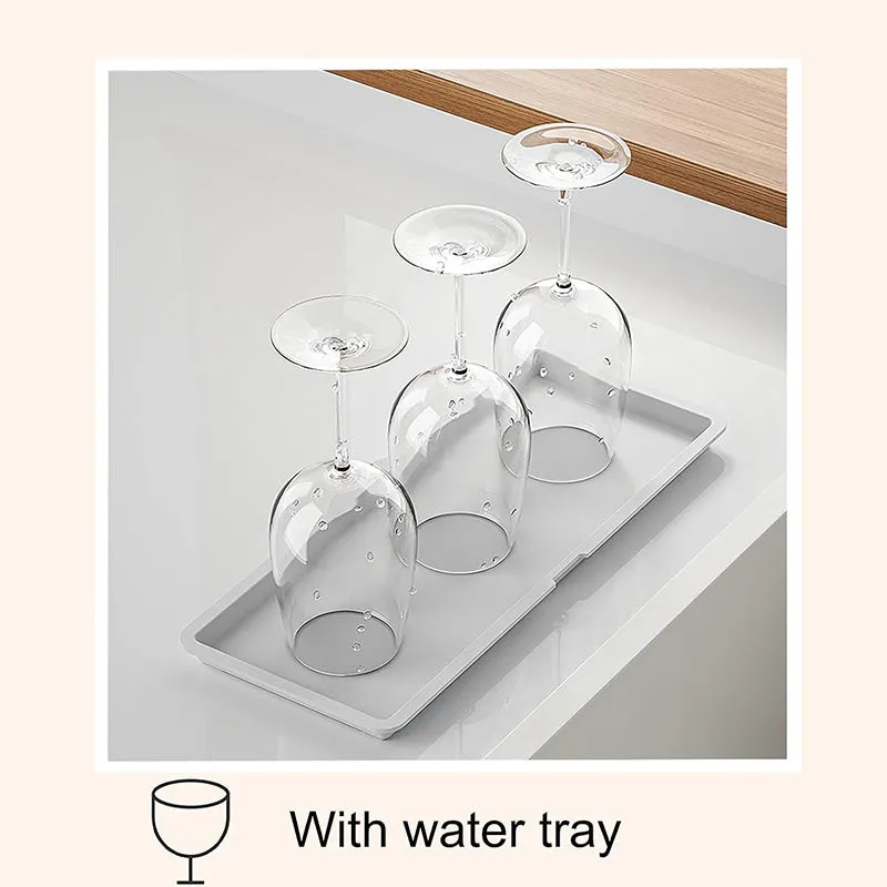 Amco Wine Glass Organizer - White media 7