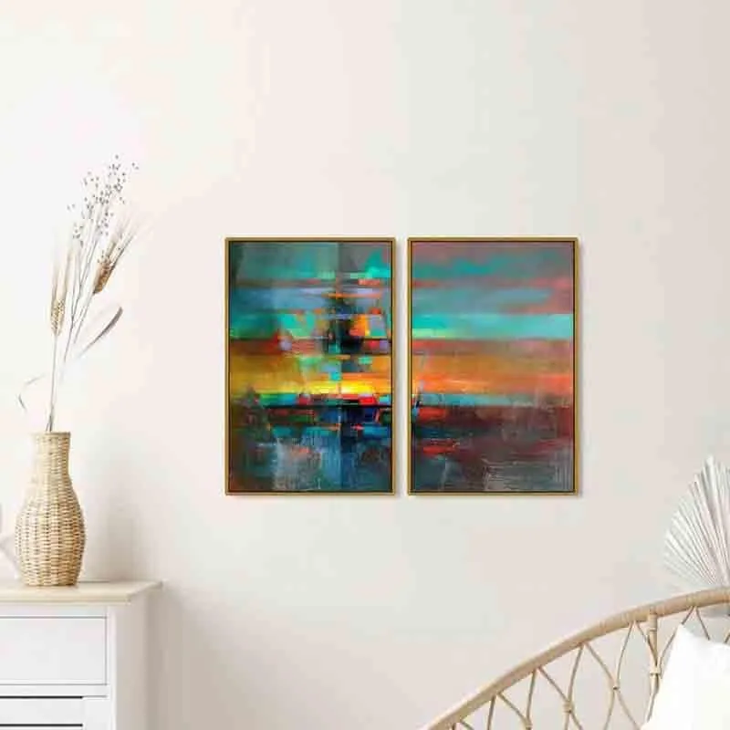 North Lights Wall Art - Set Of Two media 1