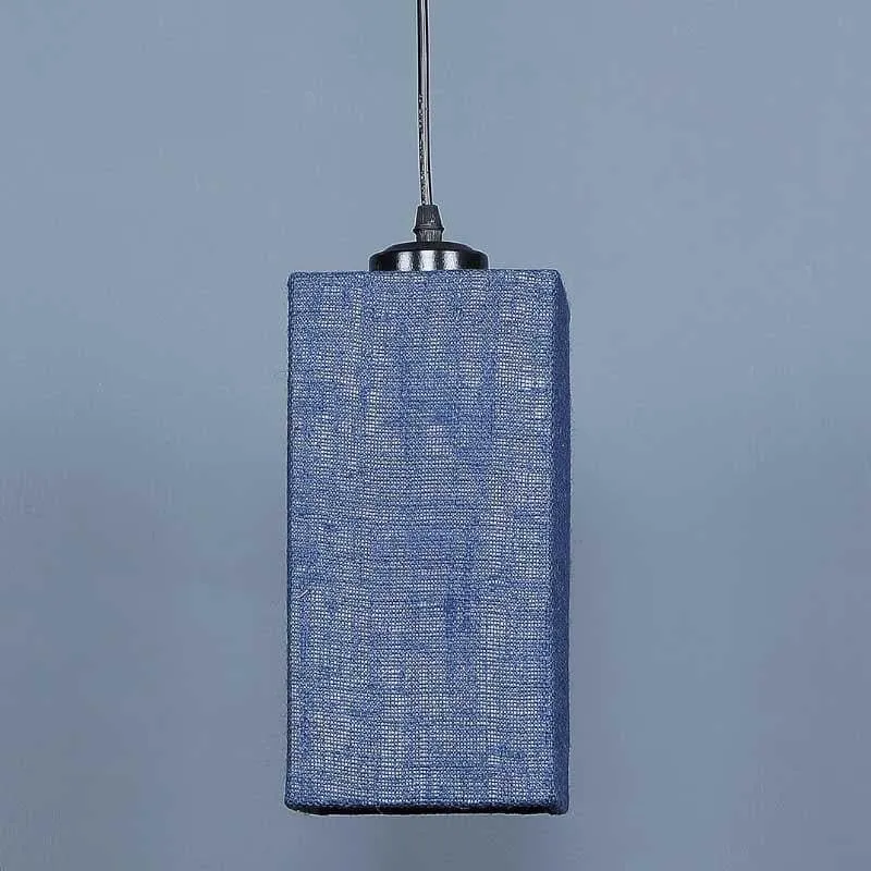 Megizza Fabric Ceiling Lamp - Blue media 3