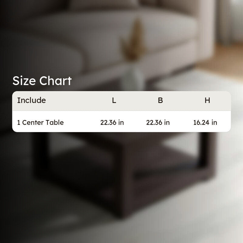 Frixon Sheesham Wooden Center Table - Taupe media 10
