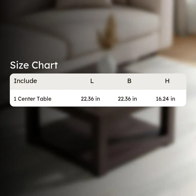 Frixon Sheesham Wooden Center Table - Taupe media 10