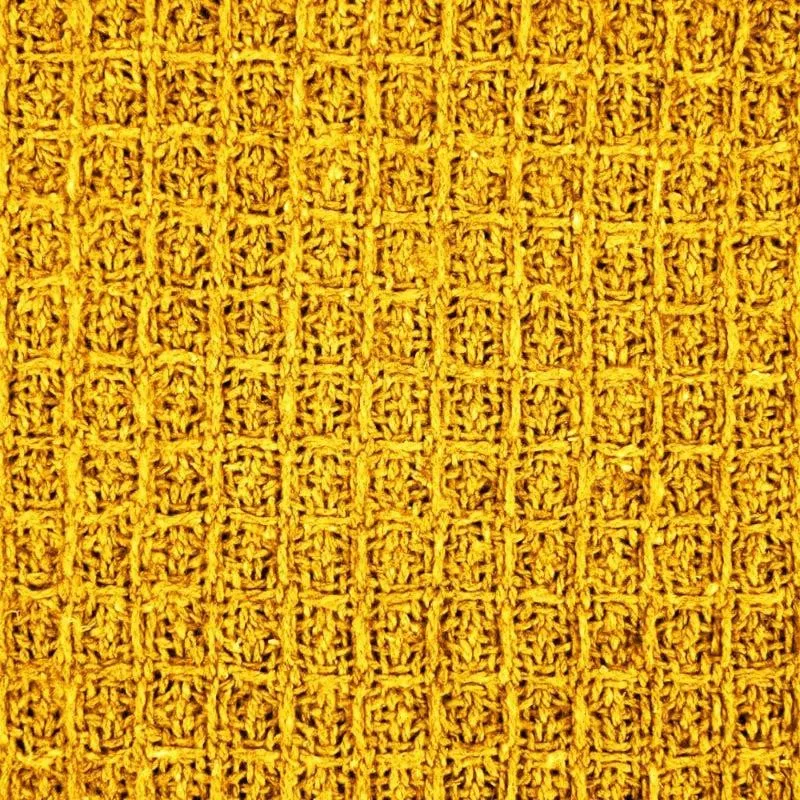 Sona Cotton Plaid Throw - Yellow media 4