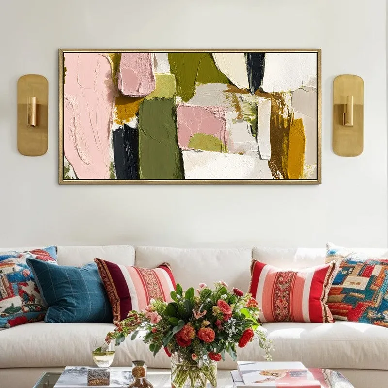Rose Grid Canvas Wall Art media 1