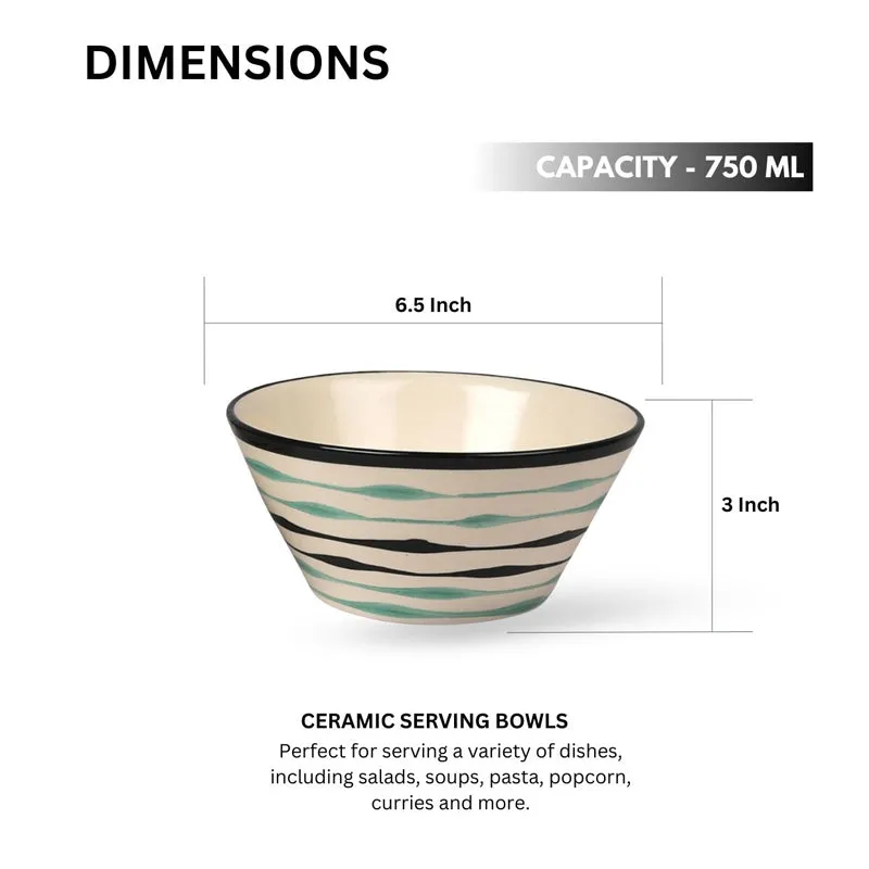 Sitara Serving Bowl (750 mL) - Set Of Two media 9