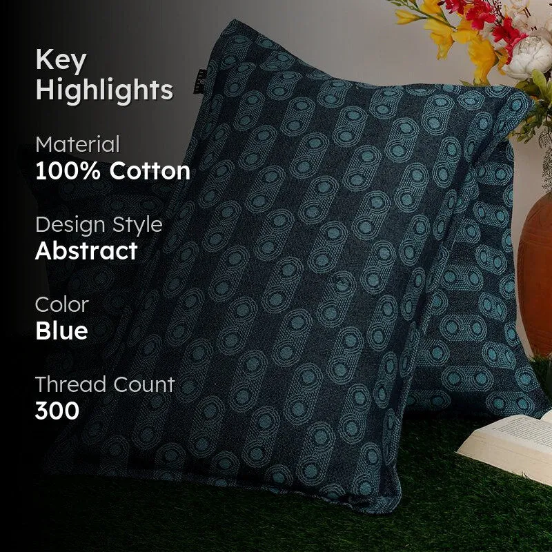 Hace Chroma Pillow Cover (Blue) - Set Of Two media 2