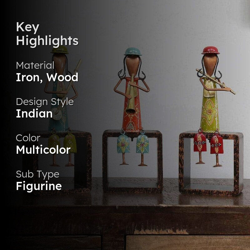 Folk Melodic Gather Showpiece - Set Of Three media 2