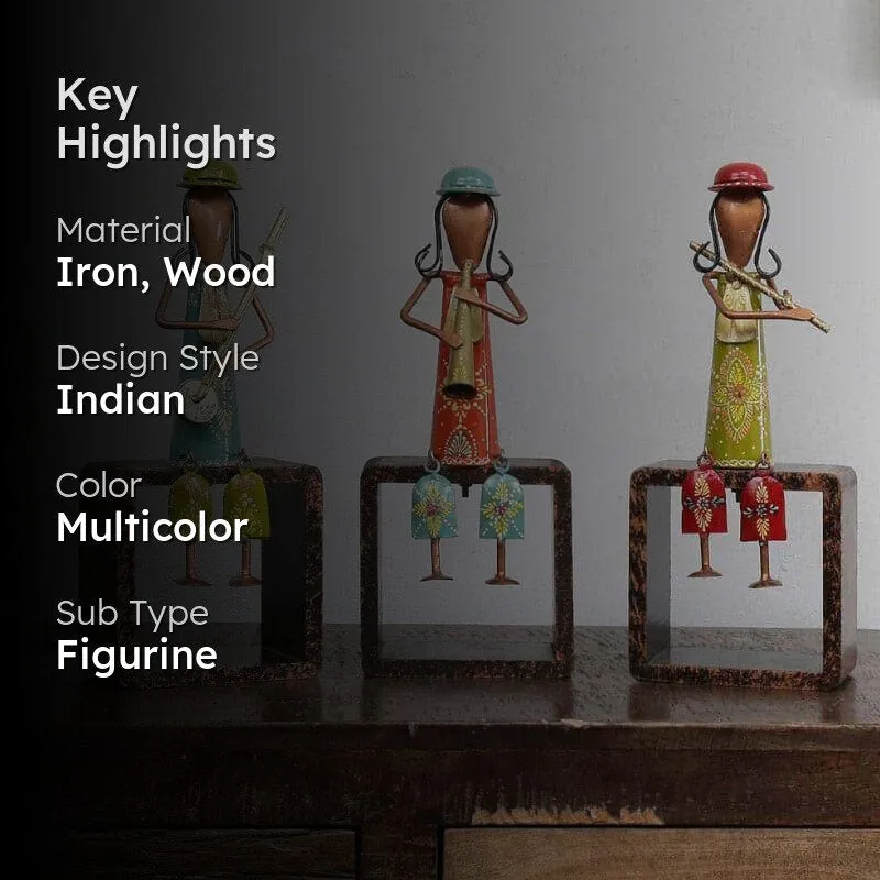 Folk Melodic Gather Showpiece - Set Of Three media 2