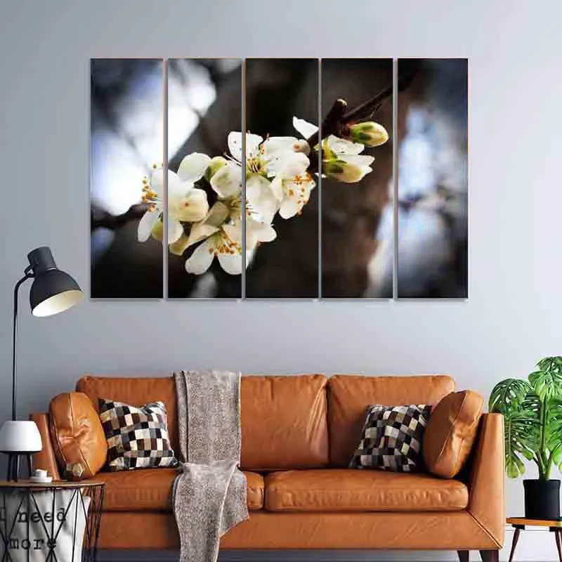 Lillies Wall Art - Five Piece Set media 1