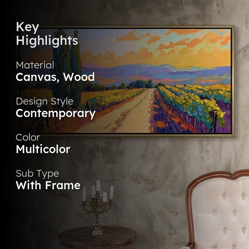 Aurevia Canvas Wall Painting With Frame media 2