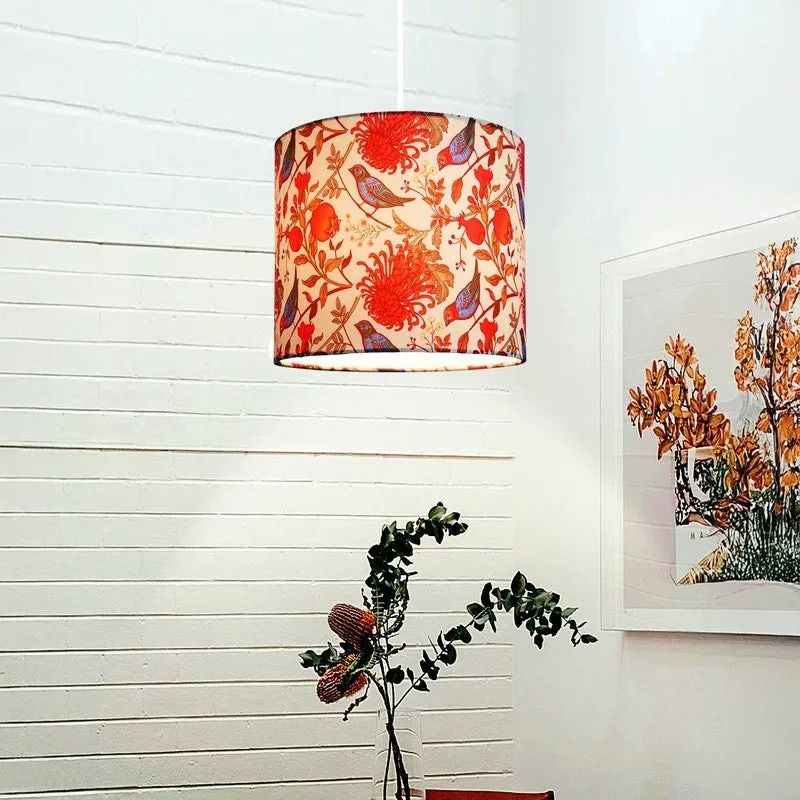SkyAura Chic Metal & Fabric Ceiling Lamp media 3