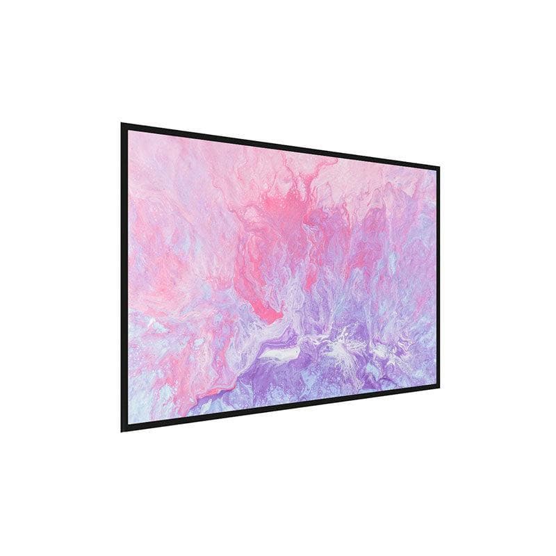 Cotton Candy Canvas Wall Painting - Black Frame media 3