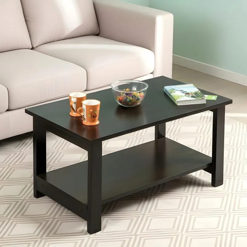 Yavro Sheesham Wooden Center Table - Black media 3