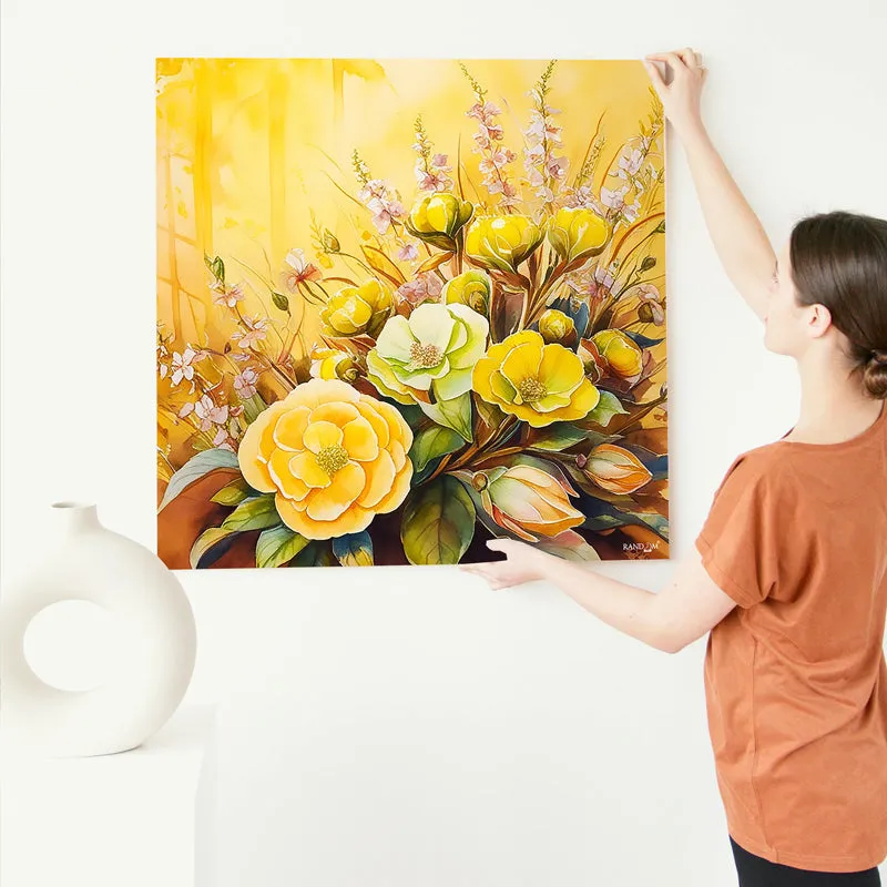 Painted Petal I Wall Painting media 3