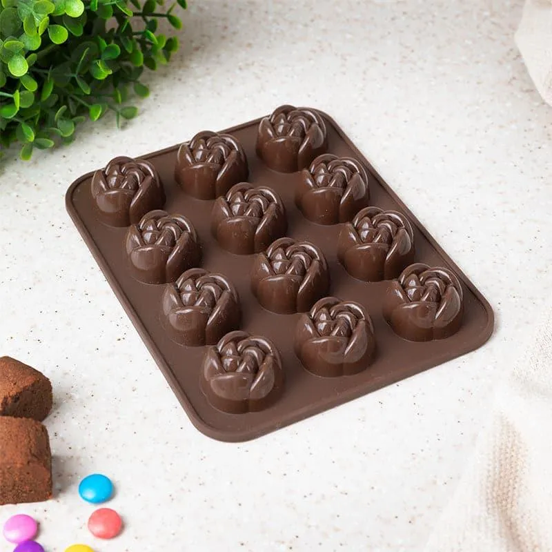 Truva Rose Chocolate Mould media 7