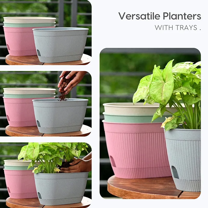 Gather Grove Self-Watering Planter - Set Of Four media 6
