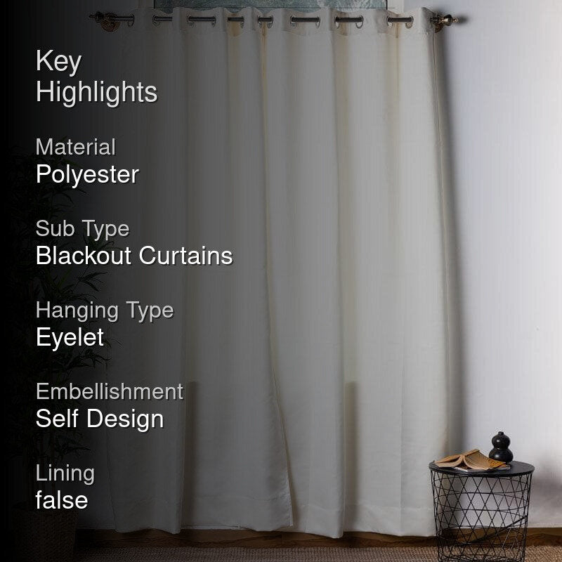 Swayam White Castle Curtain media 2