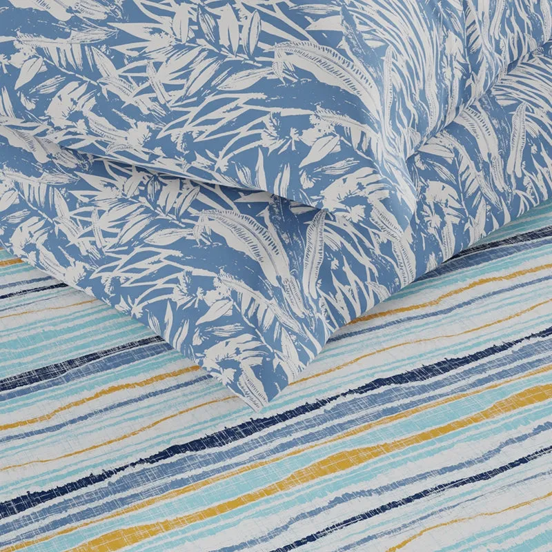 Rime Abstract Microfiber Bedsheet - 135 GSM media 5