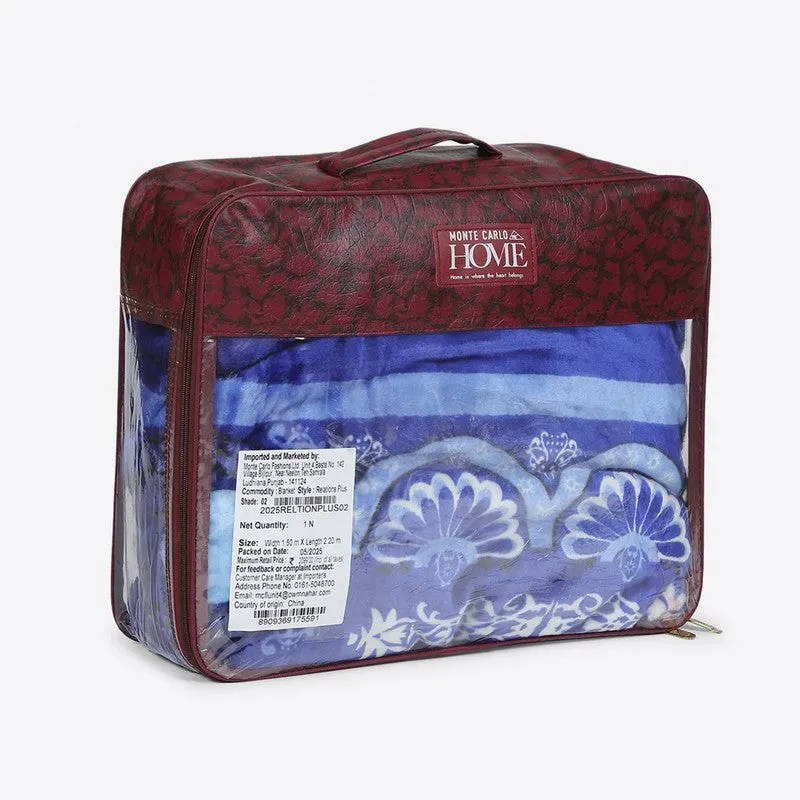 Monte Carlo Azure Dreamscape Blanket - 483 GSM media 7