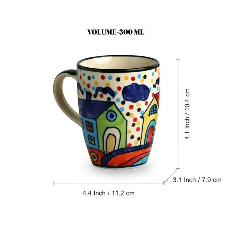Ceramic Ceramic Coffee Mug (300 mL) - Multicolor media 5