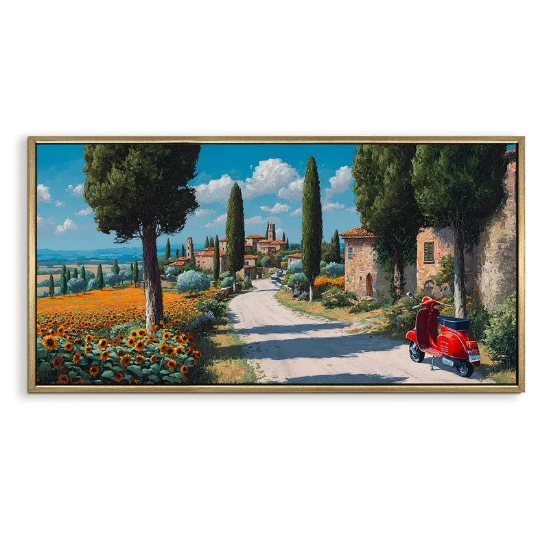 Florenza Canvas Wall Painting With Frame media 3
