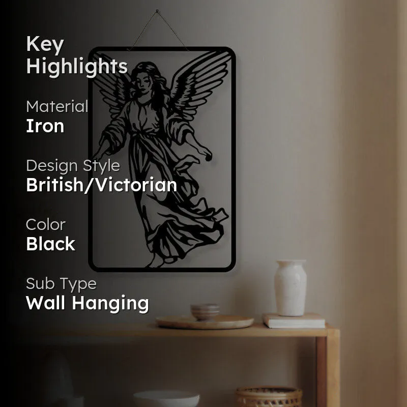 Angel Lines Iron Wall Accent media 2