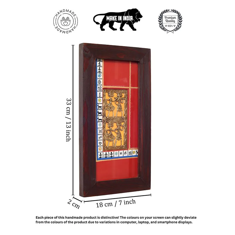 Paramparika Brass & Wood Wall Accent media 6